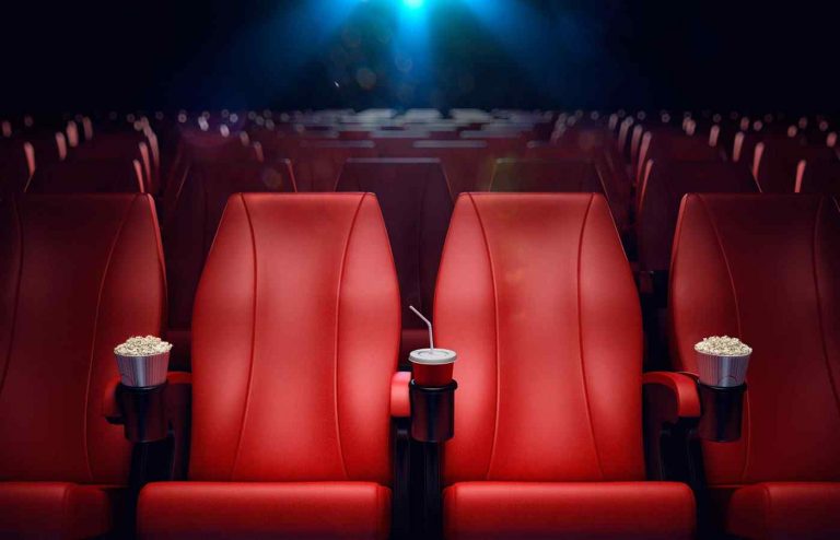 empty chairs in the cinema