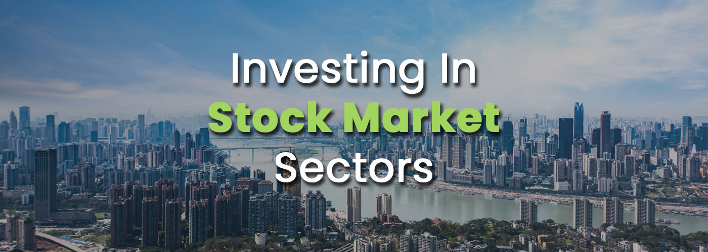 Investing in stock market sectors banner